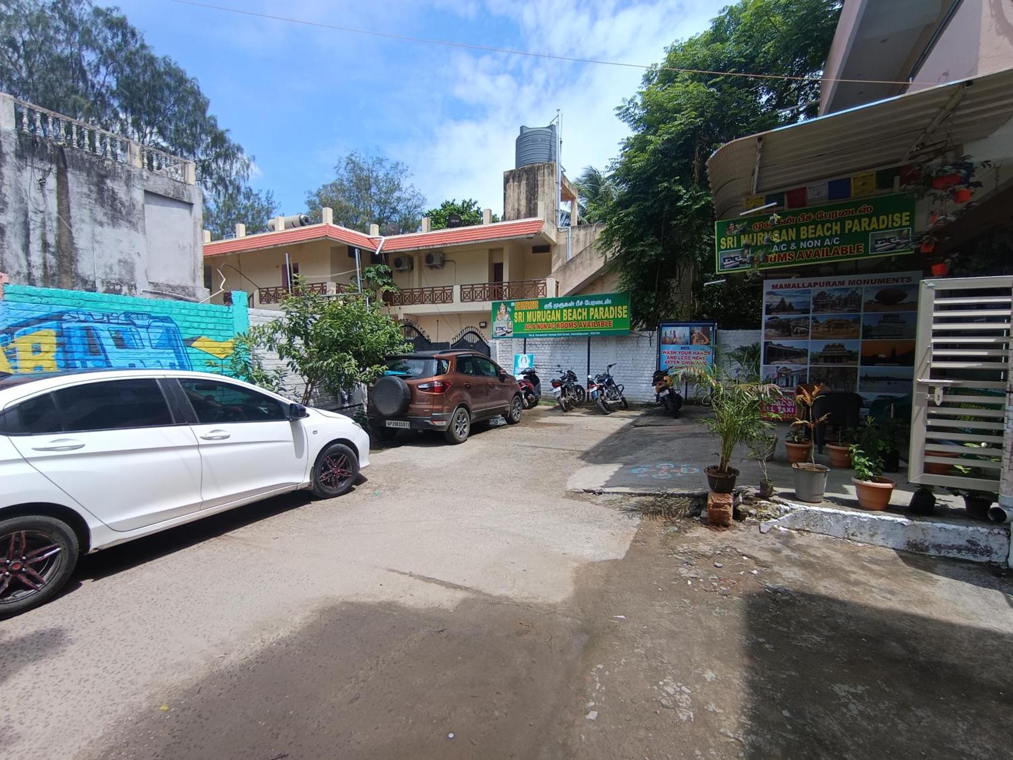 Sri Murugan Beach Paradise Hotel มหาพลีปุรัม ภายนอก รูปภาพ
