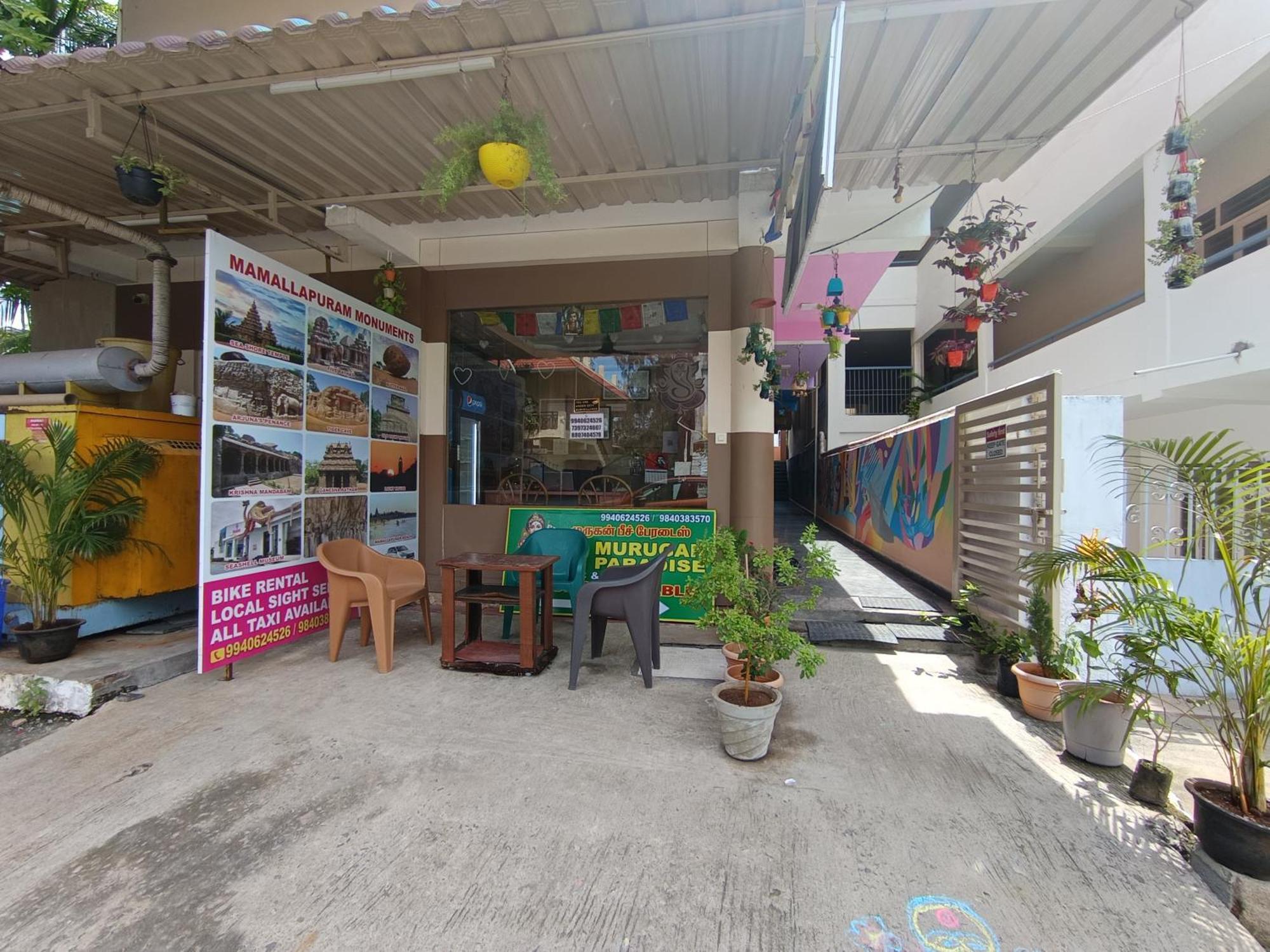 Sri Murugan Beach Paradise Hotel มหาพลีปุรัม ภายนอก รูปภาพ